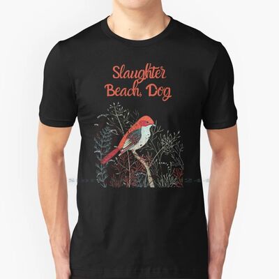 Slaughter Beach , Dog-Birdie Band Logo 100% Cotton T Shirt S