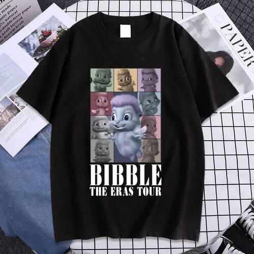 Cute Bibble The Eras Tour T Shirt Men Women's Aesthetic High