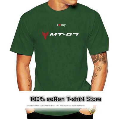 Custom T Shirt Mt07 S M L Xl Xxl Man Moto Mt 07