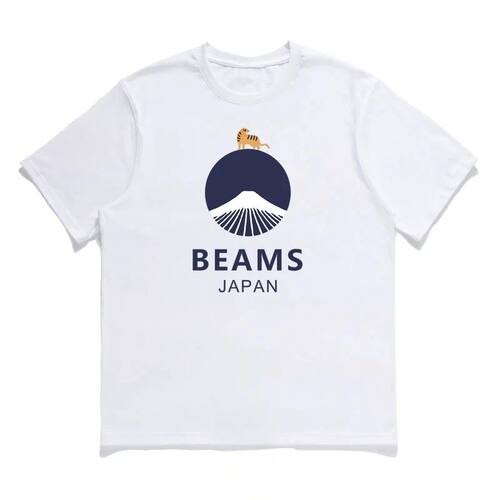 High Quality Animal Mount Print Beams T-shirts Men Women Cas