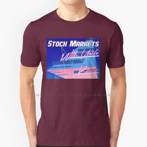 Stock Markets With Bruce 100% Cotton T Shirt Stockmarketswit