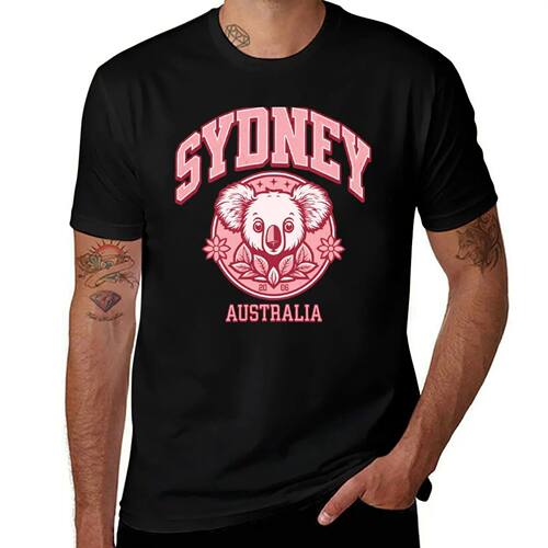 Koala from Sydney, Australia T-Shirt T-shirts man graphic te