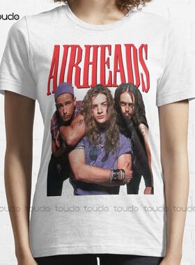 New Airheads Movie, , Hard, Metal T-Shirt Cotton Tee Shirt C