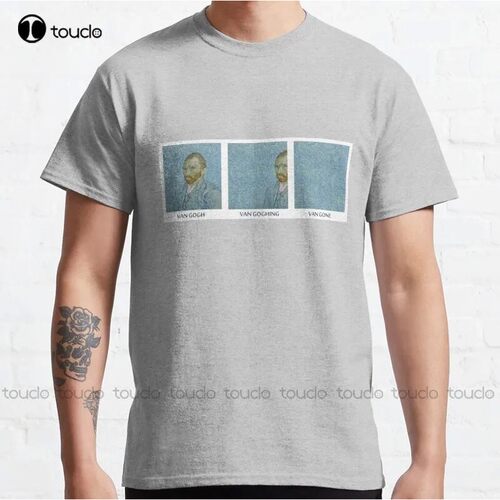 New Van Gone Classic T-Shirt Cotton Men Tee Shirt Mens Cotto