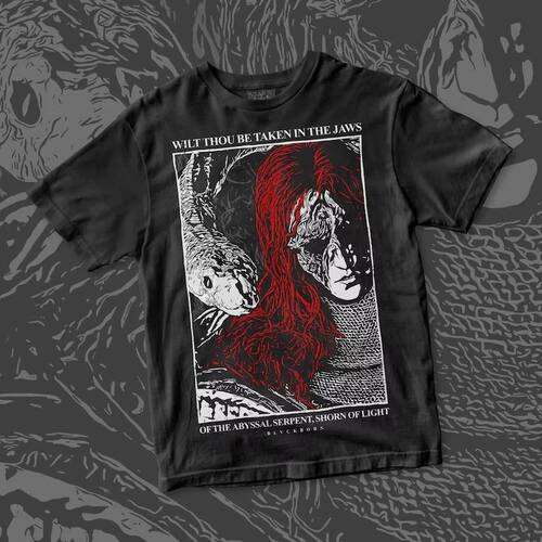 2025 The Abyssal Serpent Cotton Shirt Men Women Cotton Tees