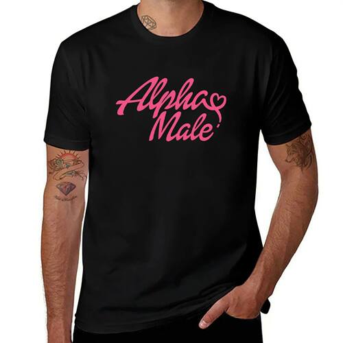 Alpha Male T-Shirt anime figures Funny t-shirts summer top o