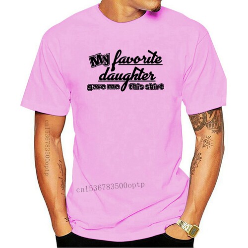 New My Favorite Daughter Gave Me This Shirt-Humor Family Dad