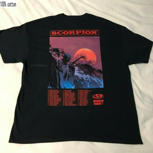 Size XXXL 2018 Drake Scorpion World Concert Aubrey and the 3