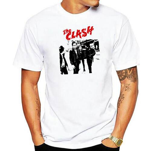 T-shirt manches courtes col rond pour homme, en coton pur, R