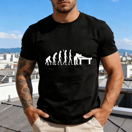 Ultimate Evolutionary Direction Funny Billiards Enthusiast T