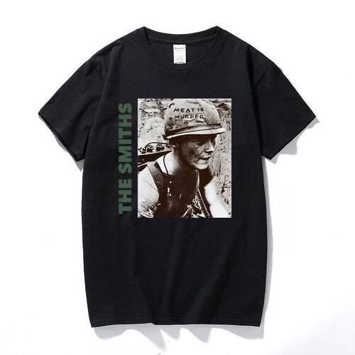 LE The Smiths T Shirt Top English Rock Band Meat Is Murder 1