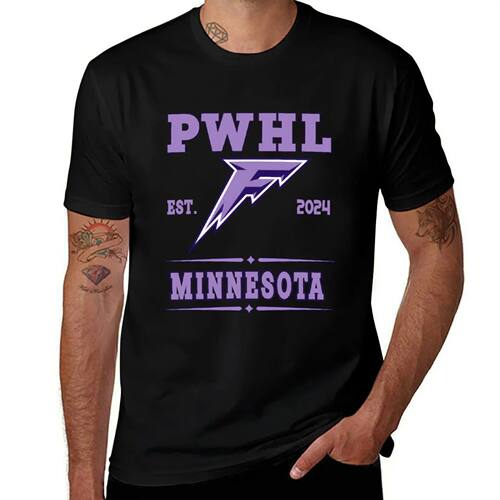PWHL Minnesota frost est. 2024 ice hockey team T-Shirt plus