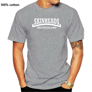 SKINHEADS DEUTSCHLAND T-SHIRT - S bis 3XL - Schwarz/Weiss -