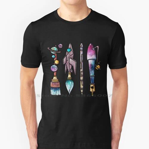 Night Galactic Pens Knight Funny Legends 100% Cotton T Shirt