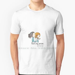 My Person 100% Cotton T Shirt Greys Anatomy Person Christina