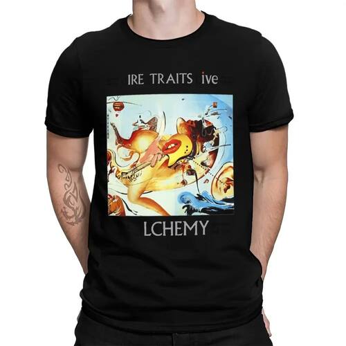 Fresh Dire Straits Alchemy T Shirt White Poster All Sizes S