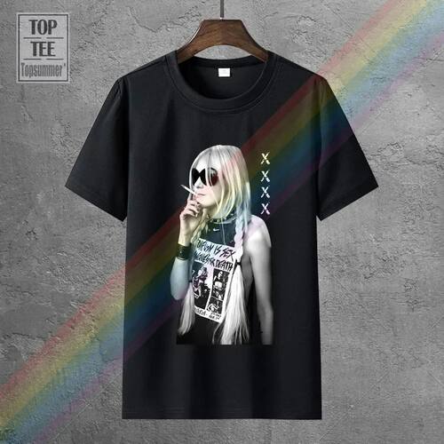 The Pretty Reckless Smoking T Shirts Retro Gothic Tshirts Em