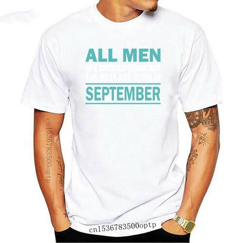 T Shirt for Men ALL MEN ARE CREATED EQUAL BUT THE BEST ARE B