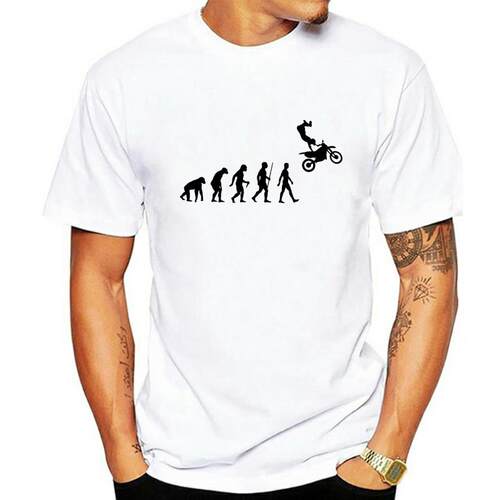 T-shirt de sport, évolution du saut de Motocross, Speedway,