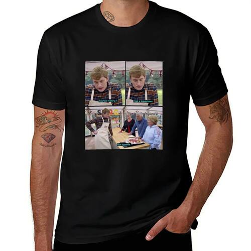 GBBO Breakdown T-Shirt summer clothes Short sleeve tee cute