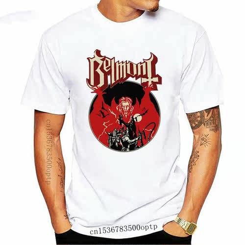 New 2021 Printed Funny  Belmont Opus Ghost Castlevania Men's