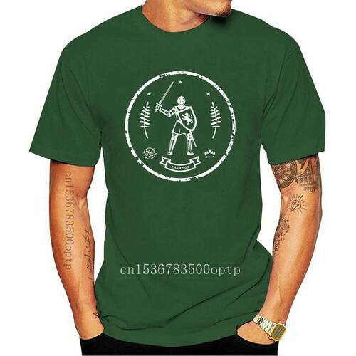 2020 Printed Men T Shirt Cotton Short Sleeve  Medieval Knigh