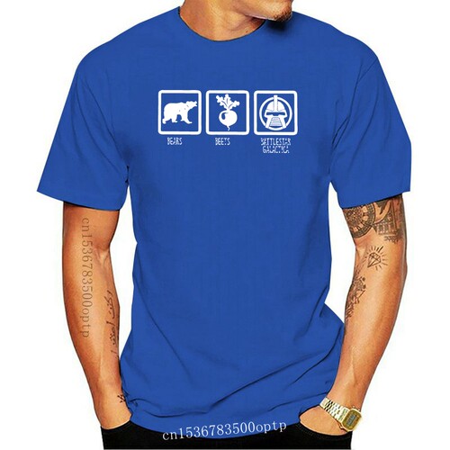 New Men's Bears Beets Battlestar Galactica The Office T Shir