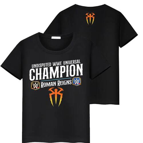 WWE Tribal Chief Roman Reigns Men's Women's Cotton Printed B