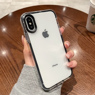 xsmαx硅胶 彩框二合一适用苹果x手机壳iphone透明xsmax双层xr高出屏幕iphonex防摔xsxmax男xmax女ipx套10新款