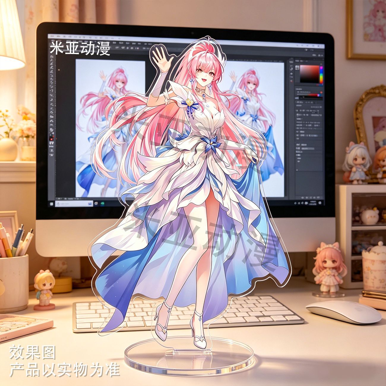 鸣潮日服爱弥斯绯雪达妮娅立牌