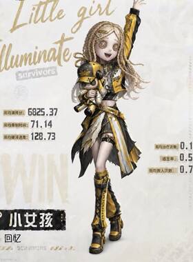 第五人格周边小女孩立牌