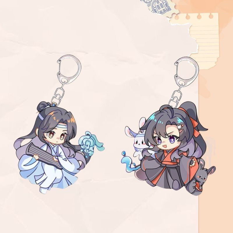 魔道祖师亚克力钥匙扣