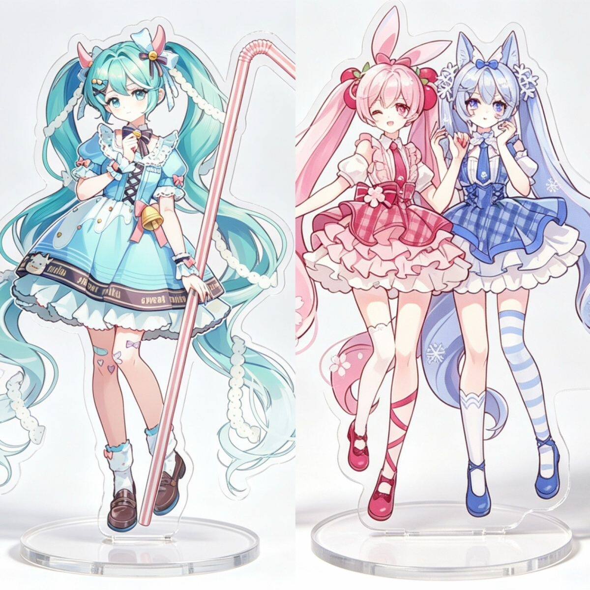 初音未来miku立牌摆件桌面