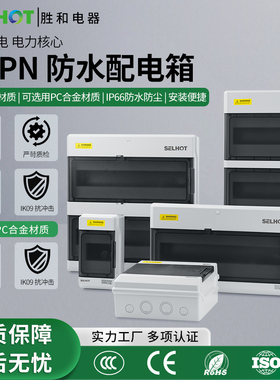 塑料防水防尘IP66户室内外配电箱漏电断路器导轨插座盒充电桩Pz30