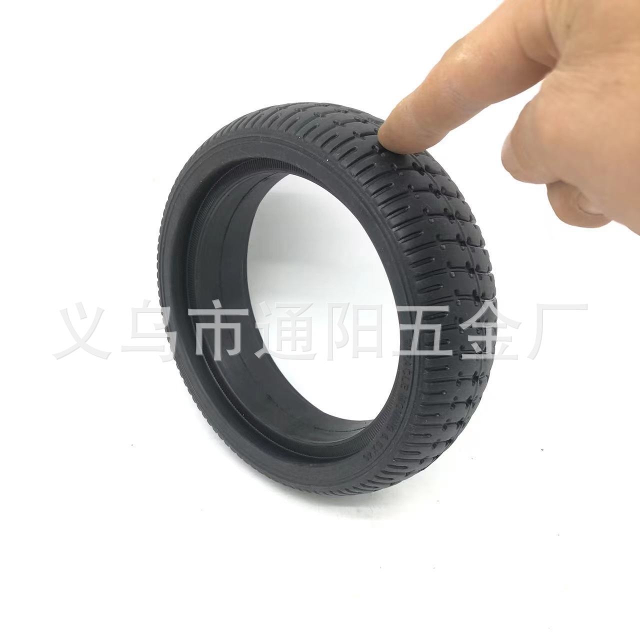 6.5寸平衡车轮胎 6.5 inch 实心轮胎 发光电机用165*45实心电机轮