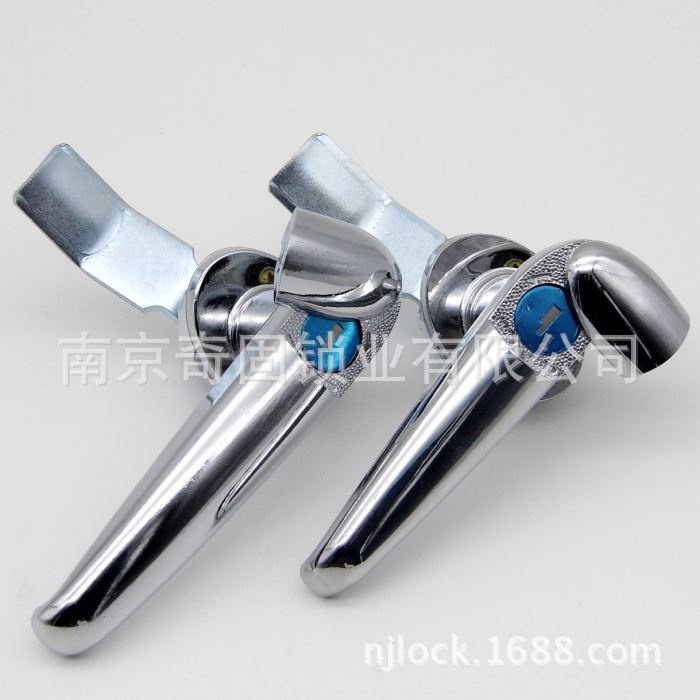 户外配电箱把手锁MS308监控机箱机柜户外防水执手带防尘盖锁MS307