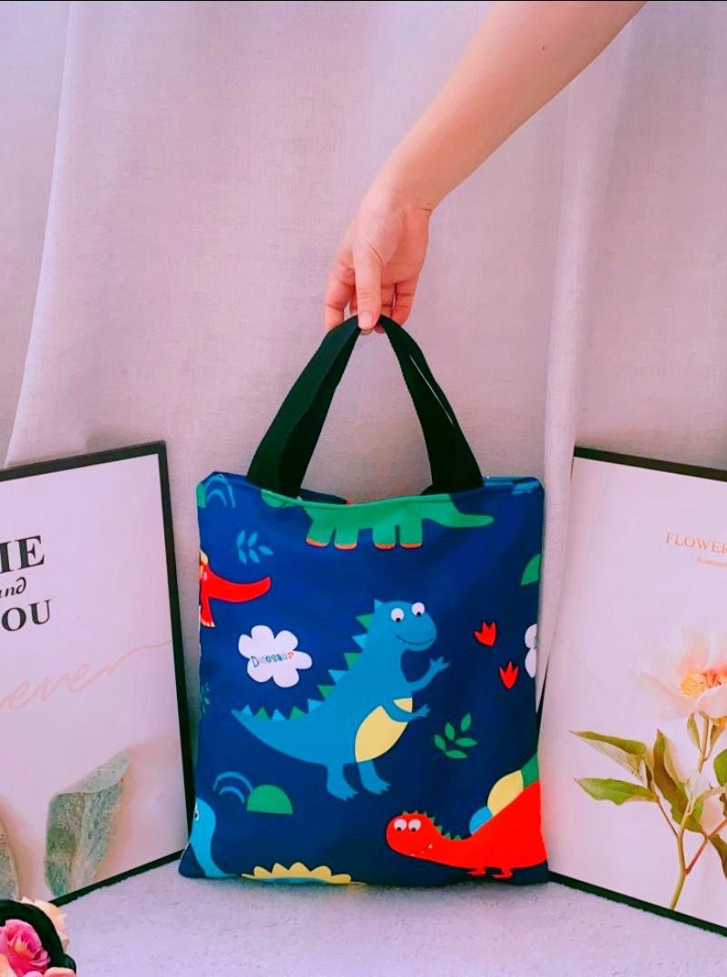 幼儿园备用换洗衣物收纳袋儿童服卡通手提拎小学生补习午睡枕布袋,收纳整理,被子防尘袋,淘宝优惠券,粉丝福利购,淘宝优惠卷