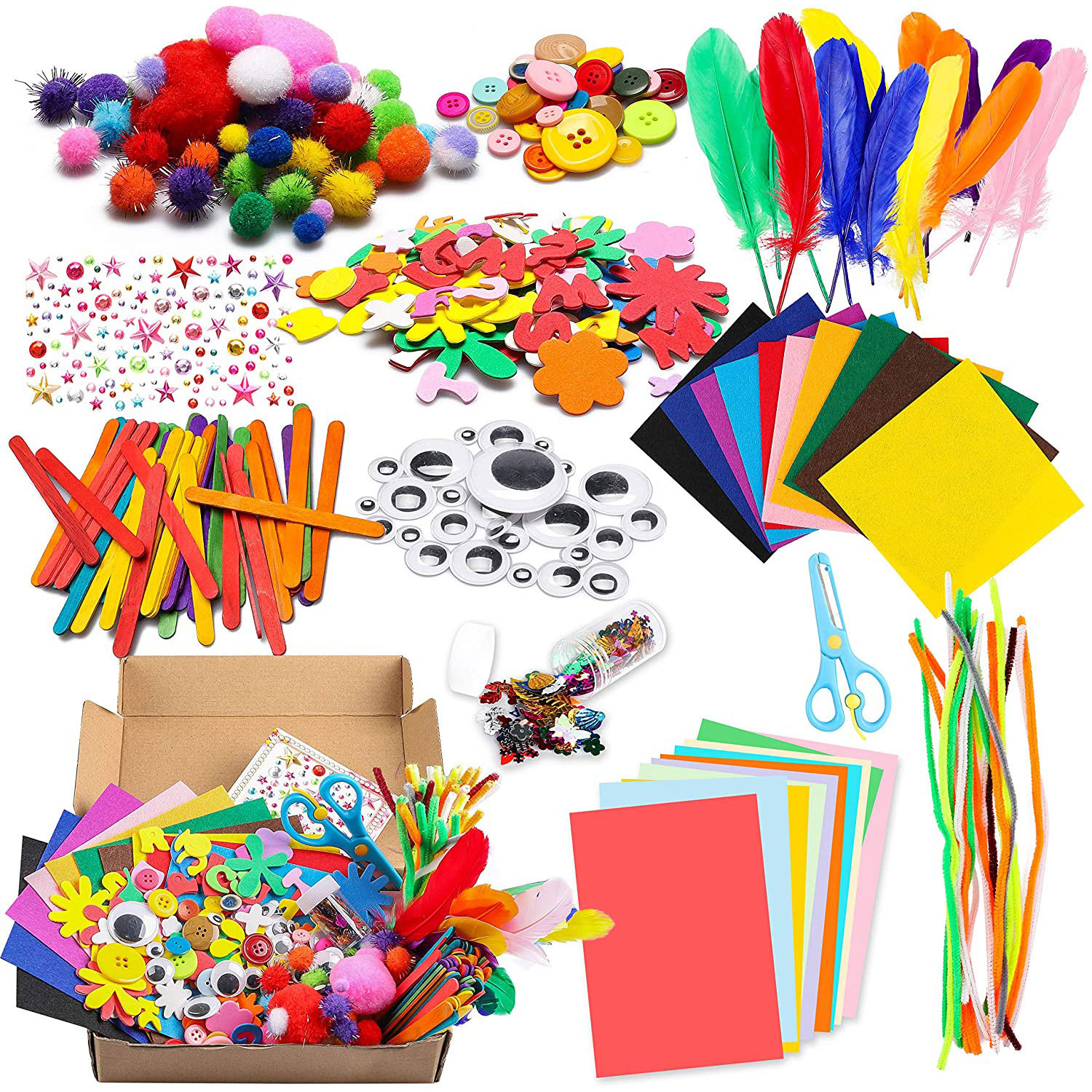 Early education toys, children's handmade puzzle toy materia