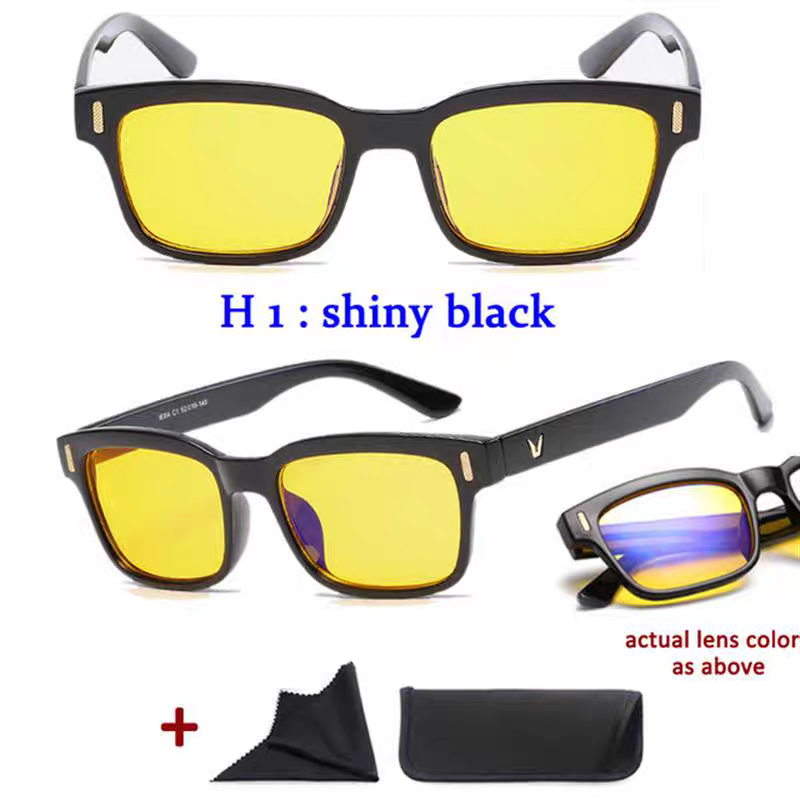 Anti Blue Rays Computer Glasses Men Blue Light Gaming Glass