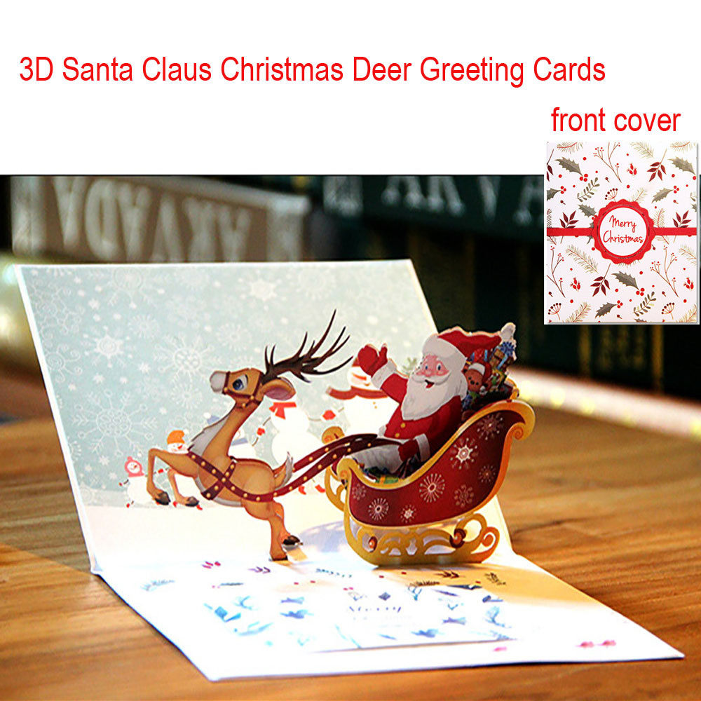 erry christmas card anniversary greeting cards  gift navidad