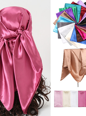 Silk scarf Outdoor professional stewardess scarf
