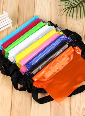 Sports outdoor Fanny pack tablet phone waterproof bag PVC