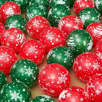 ta Claus Sleigh Children's Party New Year Decoration Balloon