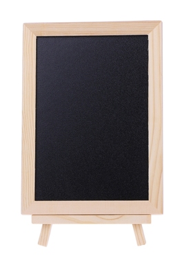 Desktop Message Board Blackboard Wood Tabletop Chalkboard D
