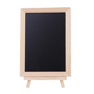 Desktop Message Board Blackboard Wood Tabletop Chalkboard D