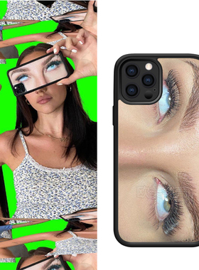 iPhone16Pro手机壳xrs欧美搞怪眼睛15plus硅胶适用苹果14promax潮个性17保护套