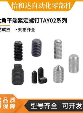 怡合达 TAY02-M2/M3/M4/M5/M8/M12/M16/L2~70 内六角平端紧定螺钉