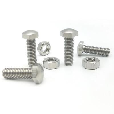 定位螺栓 头部R型 外六角型 粗牙PBE41 SSTBB4 /M5/M6 /M8