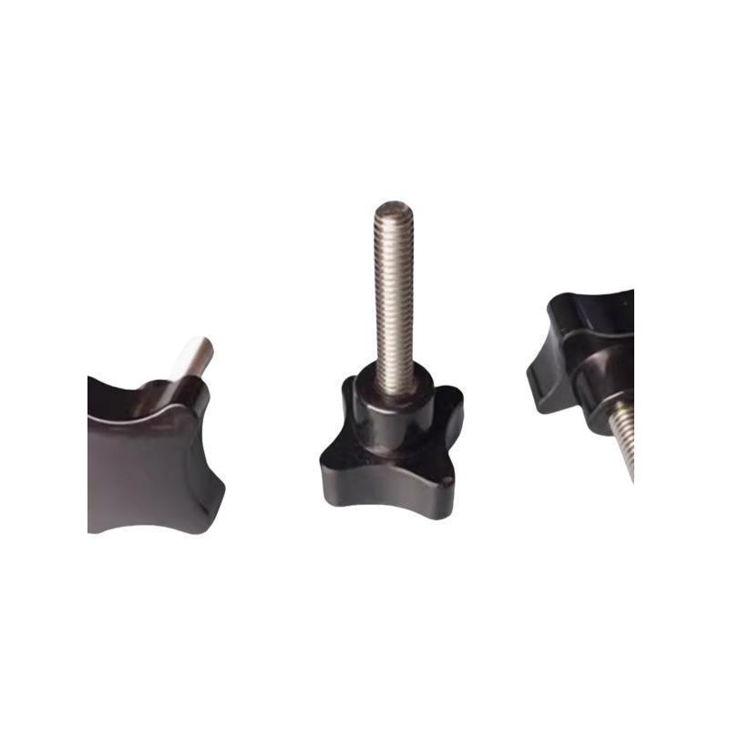 NKPM/NKPF5/6/8/10/12-B/R 塑胶尼龙加号旋钮 四角手柄螺丝