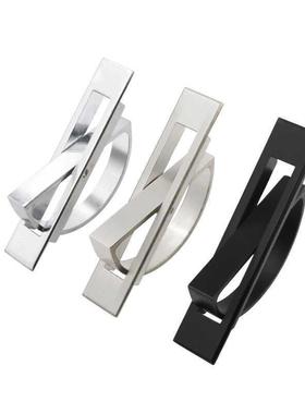 不锈钢旋转拉手隐形把手 XAC22/23/21-L100/L115锌合金榻榻米拉手